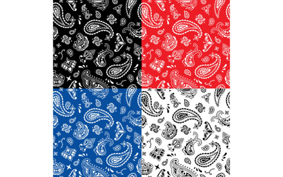 Download Bandana Seamless Pattern - Bandana Collection