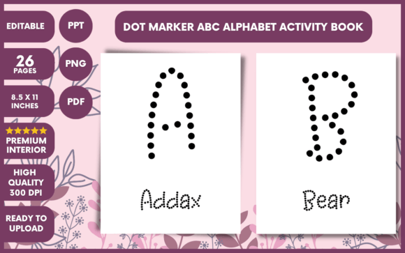 Download Dot Marker Abc Alphabet Activity Book - Dot mark Collection