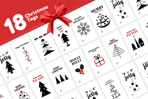 Download Set of Christmas Gift Tags - Premium Resources