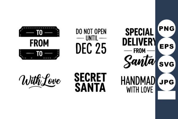 Download Christmas Gift Tags Vector Set - Premium Resources