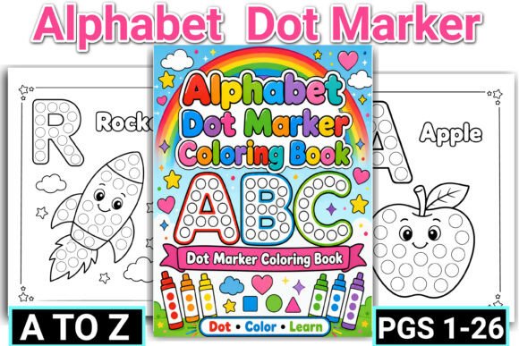 Download Alphabet Dot Marker Coloring Pages - Dot mark Collection