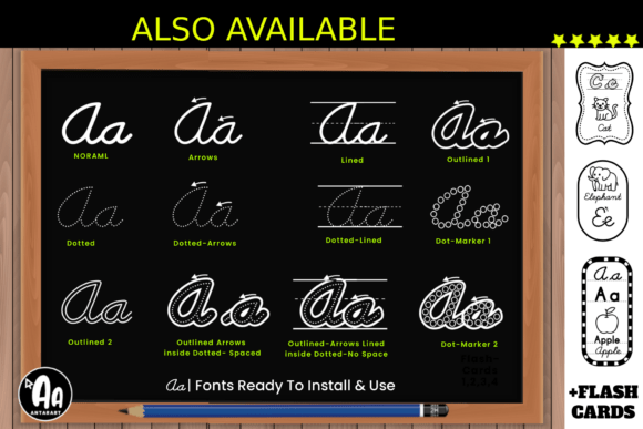 Download Cursive Handwriting Alphabet Tracing Set - Handwriting Collection